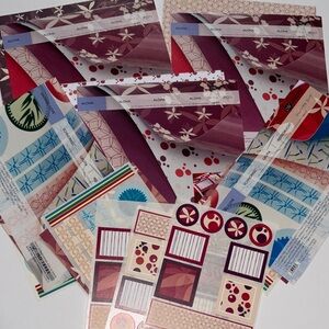 Creative Memories ALOHAS Set Hawaiian Scrapbook Set Travel Set